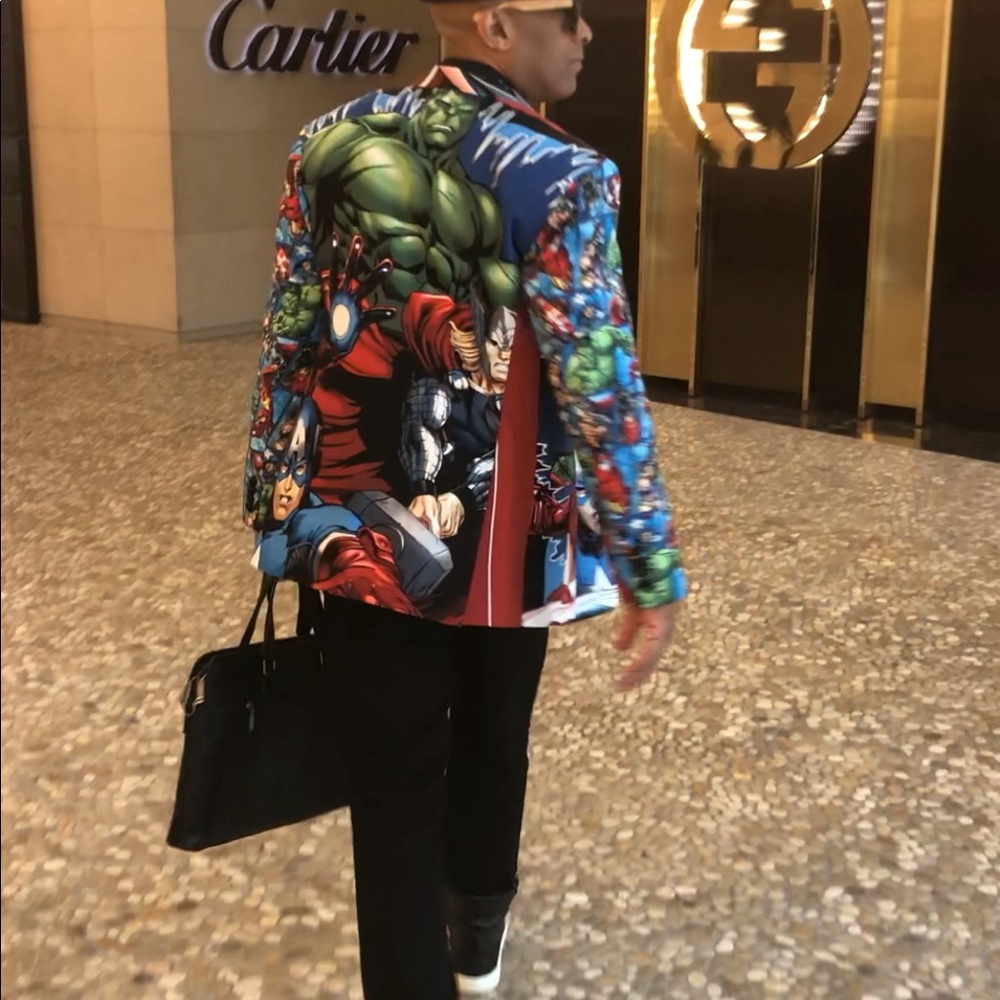 Men’s Superhero Blazer Sports Coat